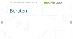 Desktop Screenshot of medkonzept.info